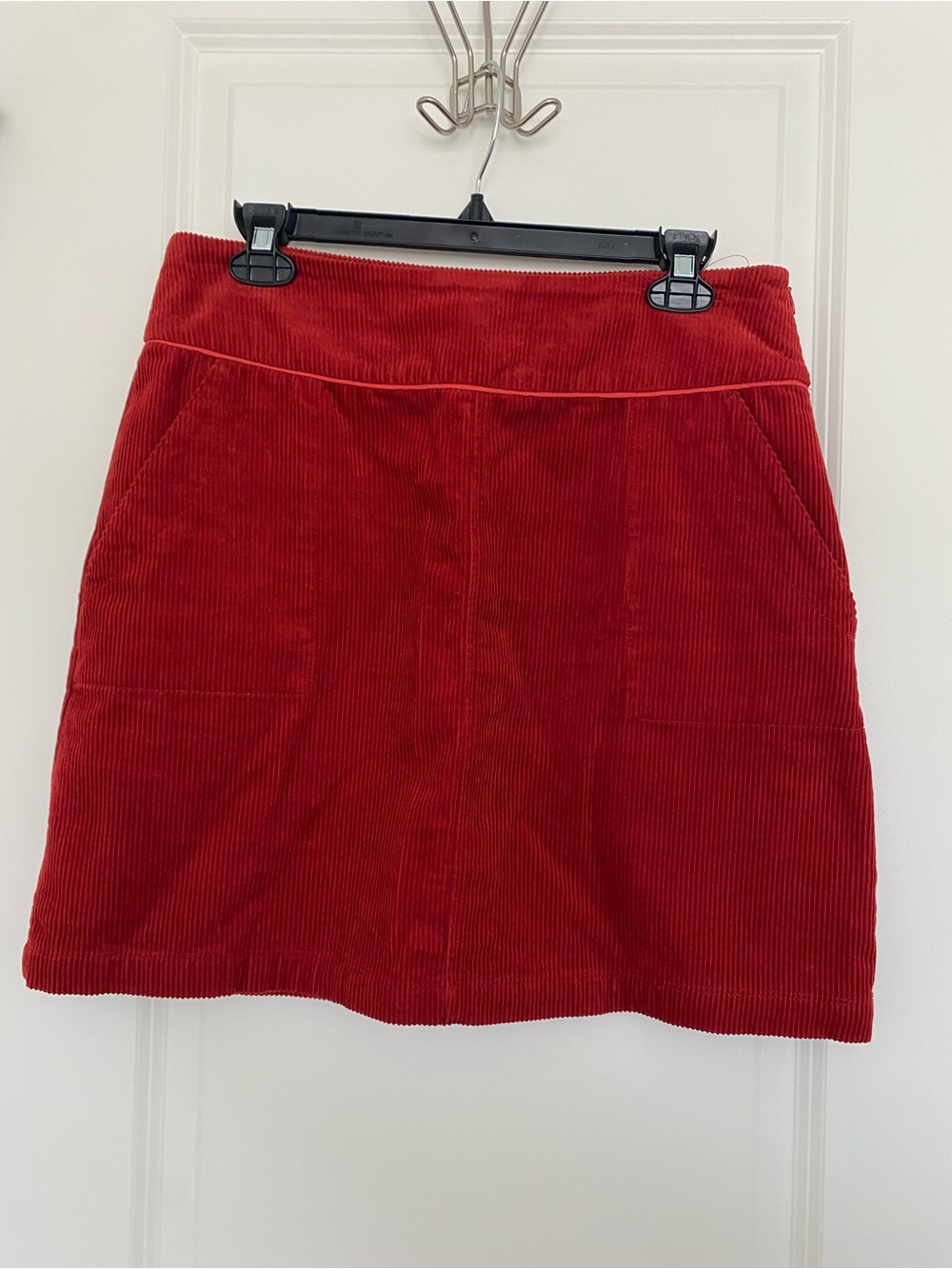 Sundance Cotton Skirt Medium A Line Front Pockets Boho Midi Women’s